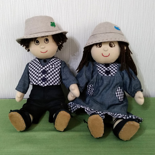 はなちゃん　ワンピース服パンツセット(194) c0d0c984d3b44c2321994556620d00