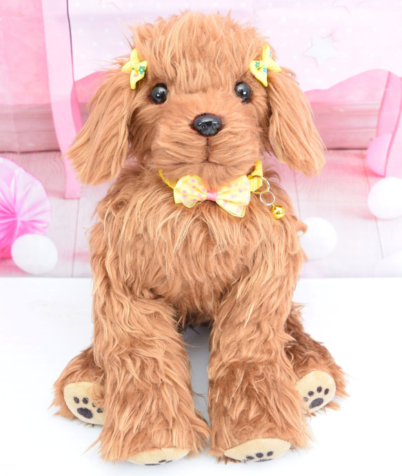 Woderful Alice トイプードル レッド No.2 犬 ぬいぐるみ リアルサイズ 送料無料 Alice トイプードル レッド 送料無料