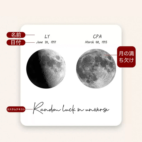 オーダーメイド対応】記念品 装飾品｜お名前 日付 入り｜贈り物