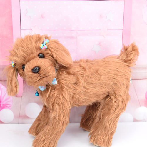 Woderful Alice トイプードル レッド No.6 犬 ぬいぐるみ リアルサイズ