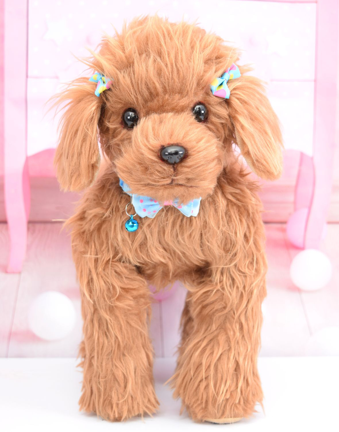〚羽月〛トイプードル　ぬいぐるみ♡ Woderful Alice トイプードル レッド No.6 犬 ぬいぐるみ リアル