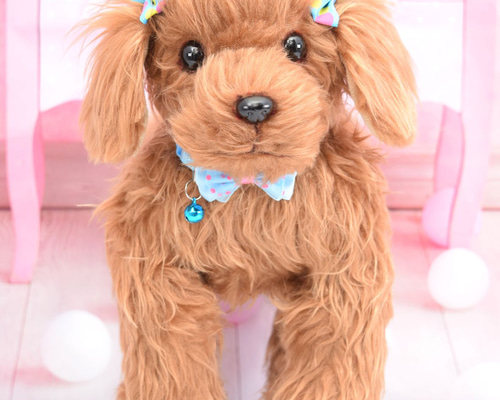 〚羽月〛トイプードル　ぬいぐるみ♡ Woderful Alice トイプードル レッド No.6 犬 ぬいぐるみ リアル