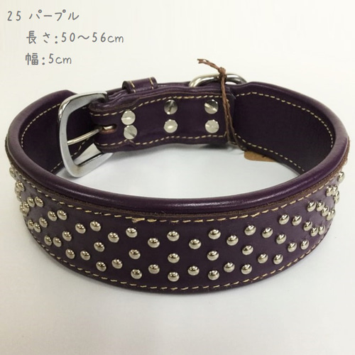 スタッズデザイン　犬　首輪（複数色）大型犬 81LoEtPz8vL.jpg_BO30,255,255,