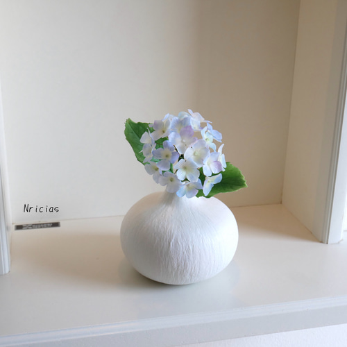 この時期にしか作れない紫陽花 クレイフラワー NO.A1-B2VM