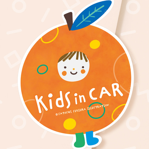 ◉シールタイプ キッズーインカー ベイビーインカー kids in car 