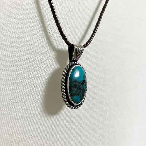 ターコイズ シルバー ペンダント 925マウンテン ターコイズマウンテン ターコイズ トルコ石 シルバー ネックレス