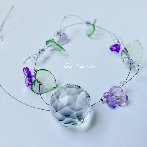 おばこ丸ミディアムサファイアシルバーグレイズ✩.*˚七夕サンキャッチャー おばこ丸様専用ミディアムサファイアシルバーグレイズ✩.*˚七夕サン