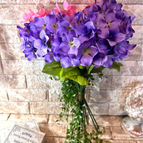 光触媒 人工観葉植物 紫陽花とデルフィニウム 光触媒 人工観葉植物 紫陽花とデルフィニウム 光触媒 人工観葉植物