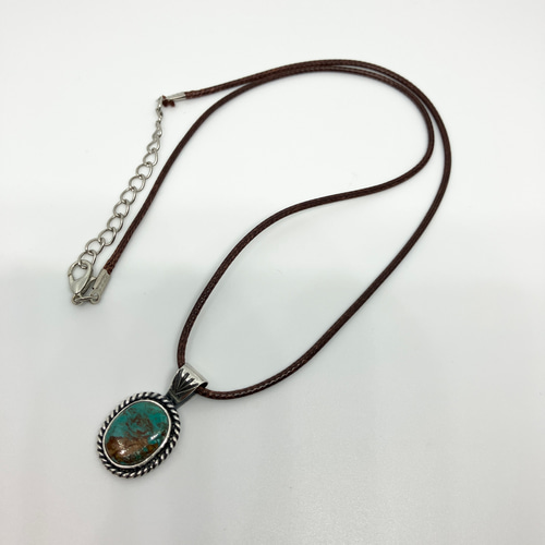 レッドマウンテン　ターコイズ　シルバー　ネックレス　# インディアンジュエリー レッドマウンテン ターコイズ シルバー ネックレス