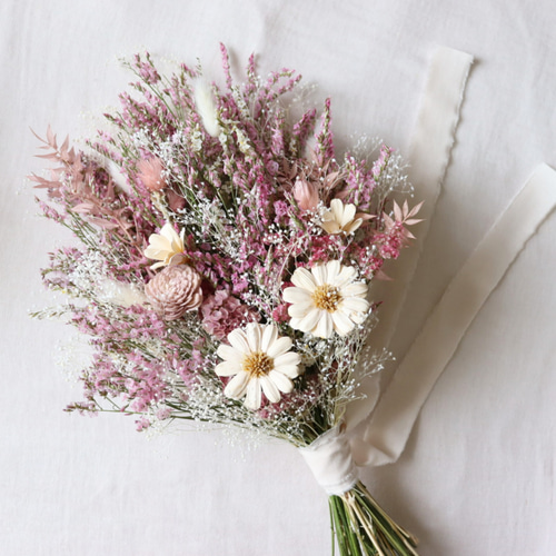 ドライフラワースワッグ ウェディングブーケ ドライフラワーブーケ