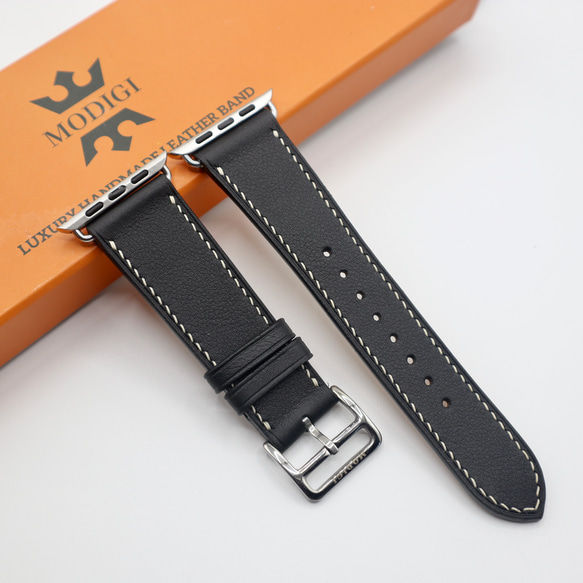 MODIGI Apple Watch 4 5 6 本革バンド 40 41 44 MODIGI Apple Watch 4 5 6 本革バンド 40 41 44