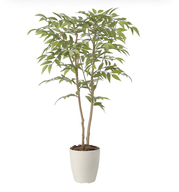 光触媒 人工観葉植物 ウォールグリーン フェイクグリーン ゴムの木90