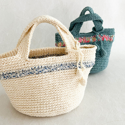 西海岸風マルシェバッグ ハンドメイド いたし スヌーピー