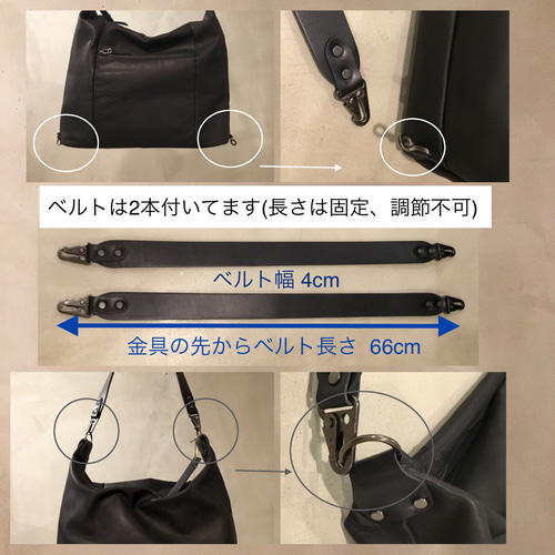 ビッグサイズの肩掛けバッグ。リュックにもなる！！ レス