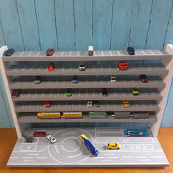 pinkfreak　8段130台最新版自作トミカプラレール収納棚ロータリー 楽天市場】2大特典付き［ ミニカー＆レールトイラック タワー ］tower