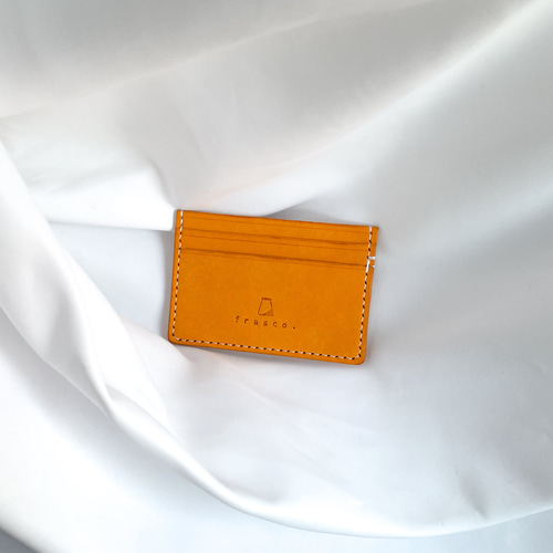 目に見えるから取り出し易い ビジブルカードケース 本革 2色展開 名刺