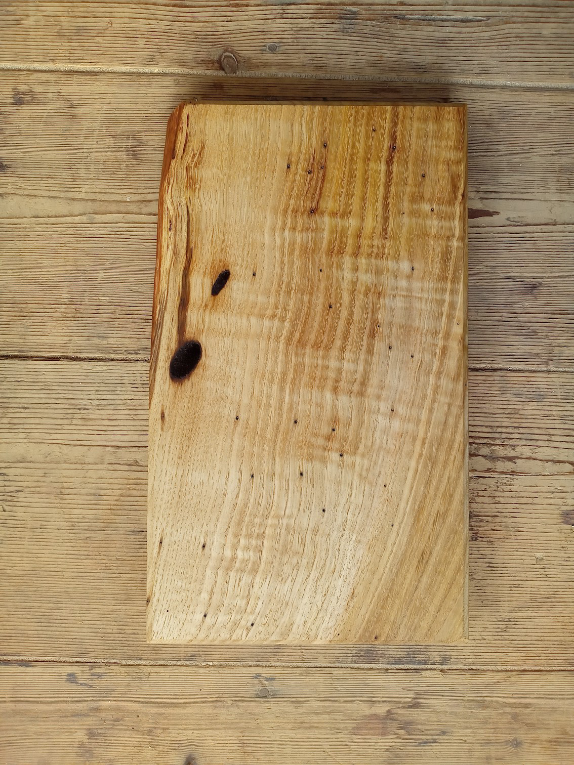 【木製看板製作】 栗 19cm×33cm 厚み3.3cm / 一枚板看板 表札