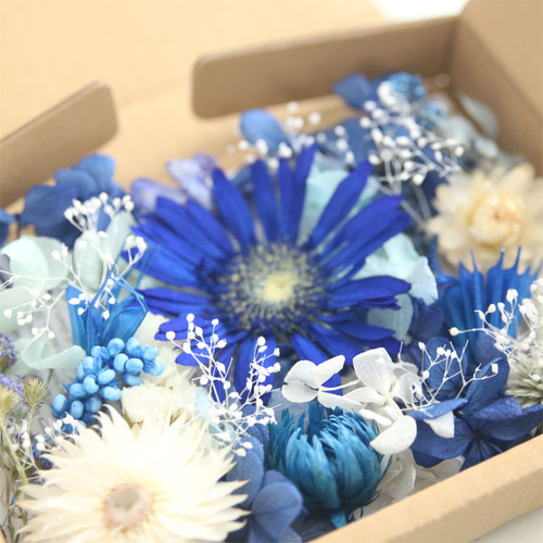 ブルー系 BLUE 花材セット 詰め合わせ セット ドライフラワー