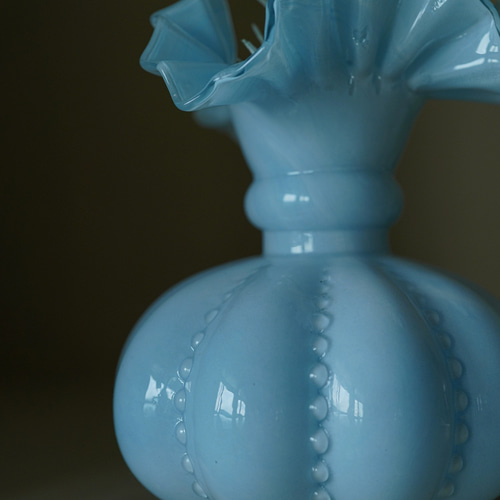 空色 カボチャ フェントンの花瓶 一輪挿し・花瓶・花器 十寸・TOKIO