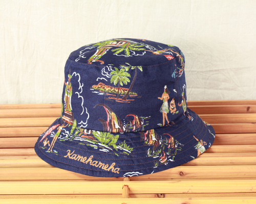 レド様オーダー＊バケットハット＊ハーフリネン＊リバティ リネン