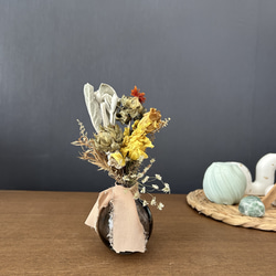 インテリア ウッドオブジェ 2連ハート チェリー柄 置物 木製 その他