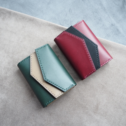 受注生産品】2-way コンパクトウォレット【カスタムオーダー