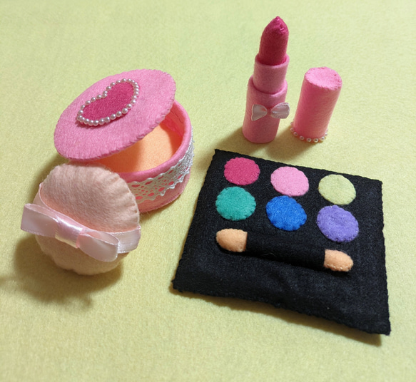 32 フェルトままごと お化粧セット オーダーページ