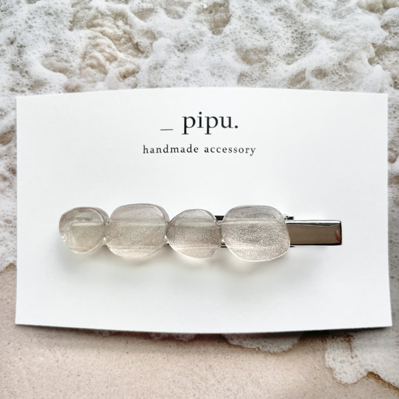 バレッタ バレッタ _pipu. handmade acce 通販 17796023｜Creema(クリーマ)