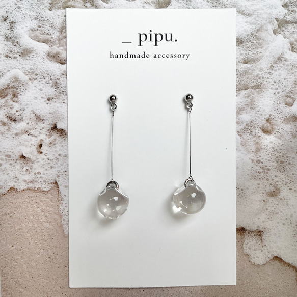 ピアス/イヤリング ピアス（スタッド・一粒） _pipu. handmade acce 通販 17796042｜Creema(クリーマ ...