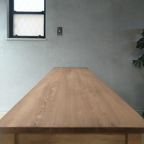 サイズオーダー ウッドワークテーブル 無垢材 作業台 カウンター