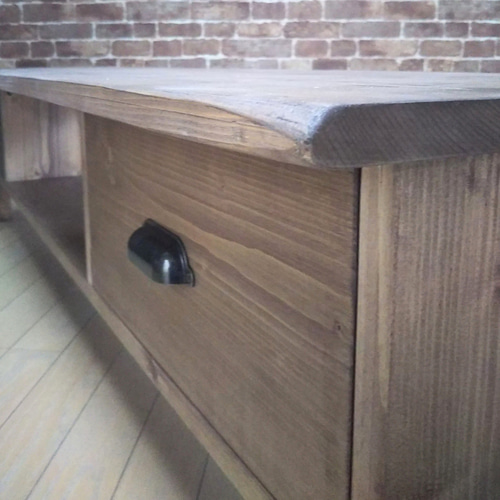 テレビボード150S サイドボード テレビ台 ローボード モニター台 無垢  