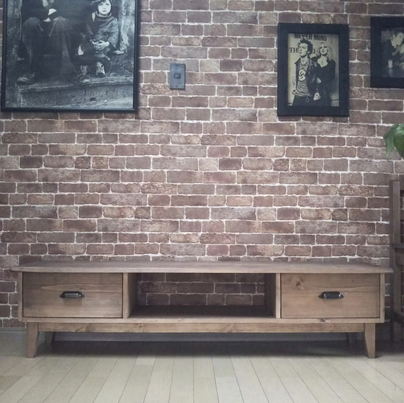 テレビボード150S サイドボード テレビ台 ローボード モニター台 無垢  