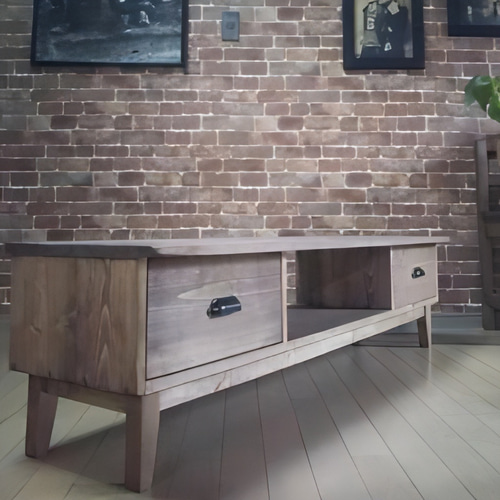 テレビボード150S サイドボード テレビ台 ローボード モニター台 無垢  