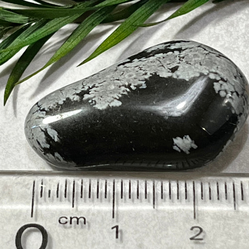 スノーフレーク オブシディアン 黒曜石 鑑賞石 天然石 水石 黒石 鉱物