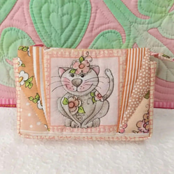 ✨完成品✨クリスマスポーチ (大きめ) ラウンドポーチ キルト