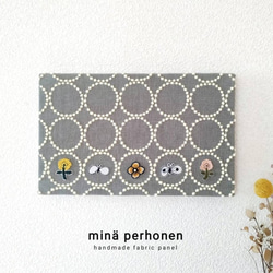 ファブリックパネル ミナペルホネン ファブリックボード インテリア 丸