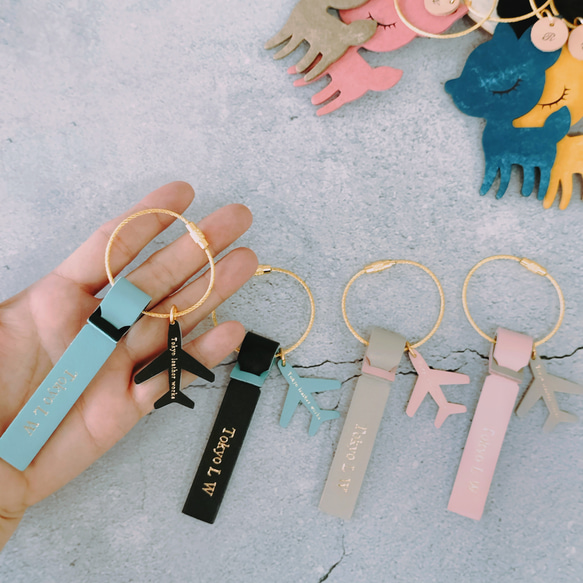 名入れタグ　キーホルダ―　特別な日に【プチギフト　チーム　結婚式などなど】クリスマス　 1枚目の画像