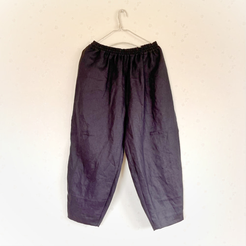 ミナペルホネン anemoneポケット バルーンパンツ モンペ リネンパンツ  