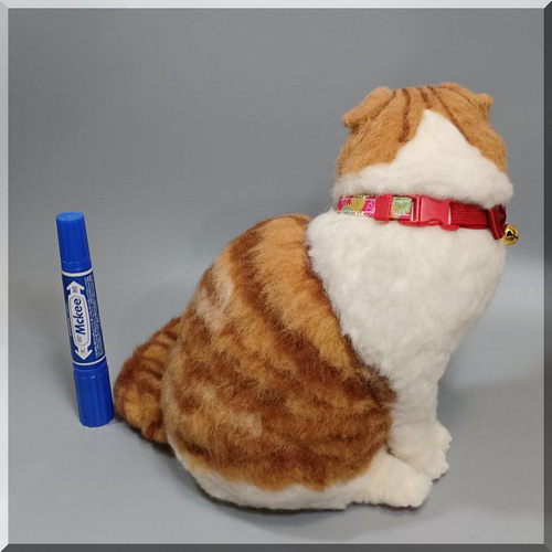 羊毛フェルト スコティッシュフォールド　猫　子猫　ハンドメイド 羊毛フェルト 確認用！！ スコティッシュフォールドの子猫ちゃん