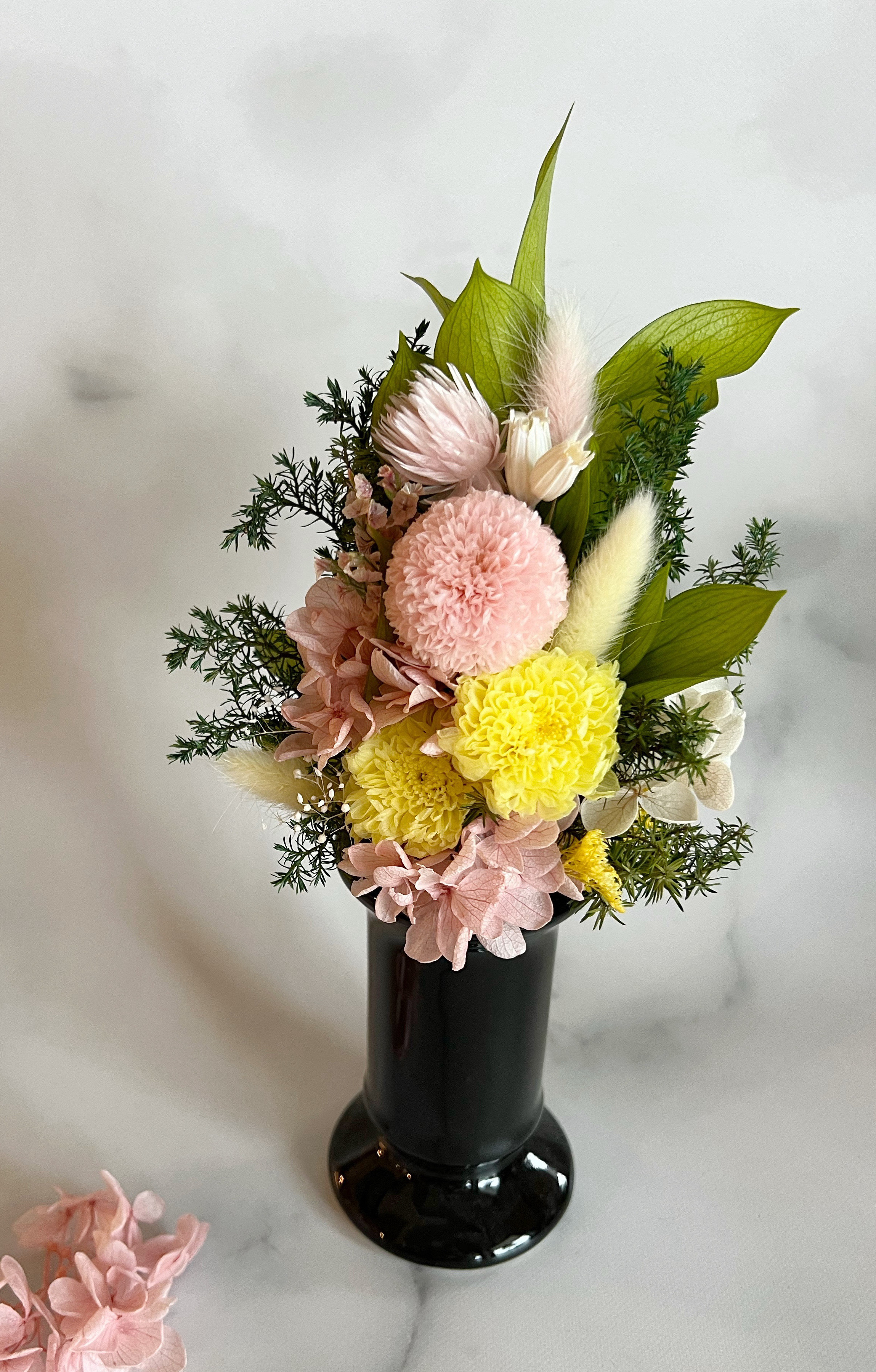 花屋がつくる♡プリザーブドフラワー仏花