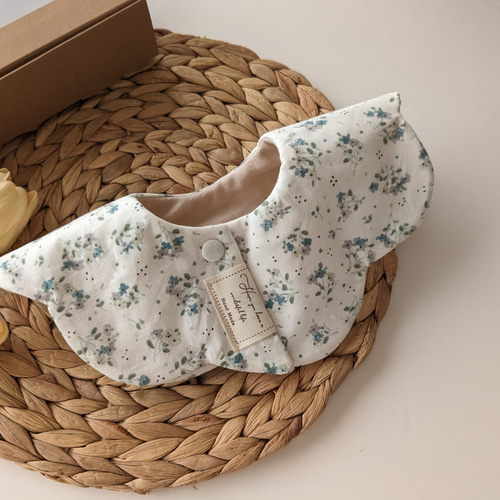 ⚘‪ 出産祝い 4点セット Blommor 花もくもくスタイ リバーシブル‬