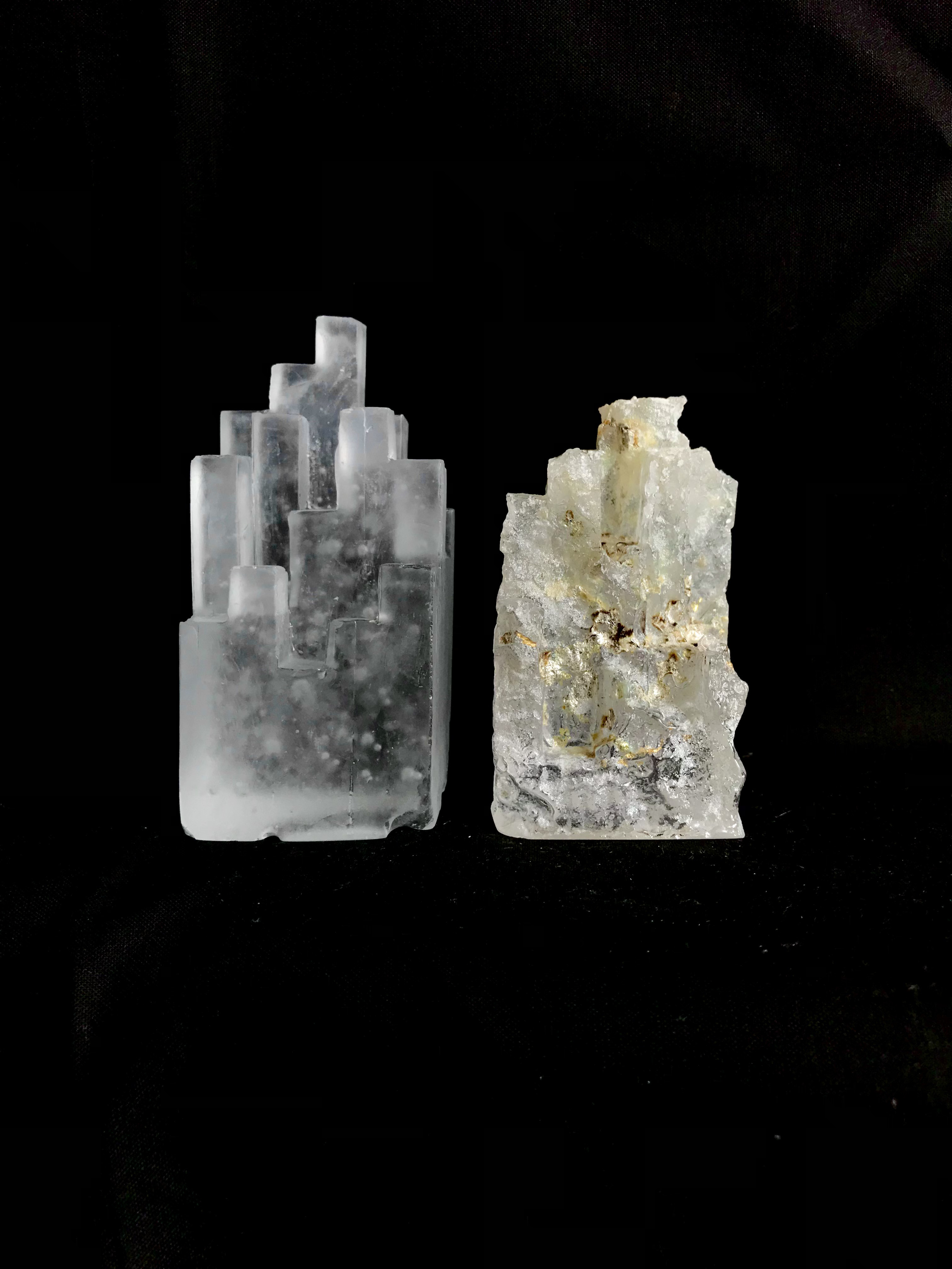 「buildings」type.A ancient ruins 佐伯泰典作　銀化 buildings」type.A ancient ruins 佐伯泰典作 銀化