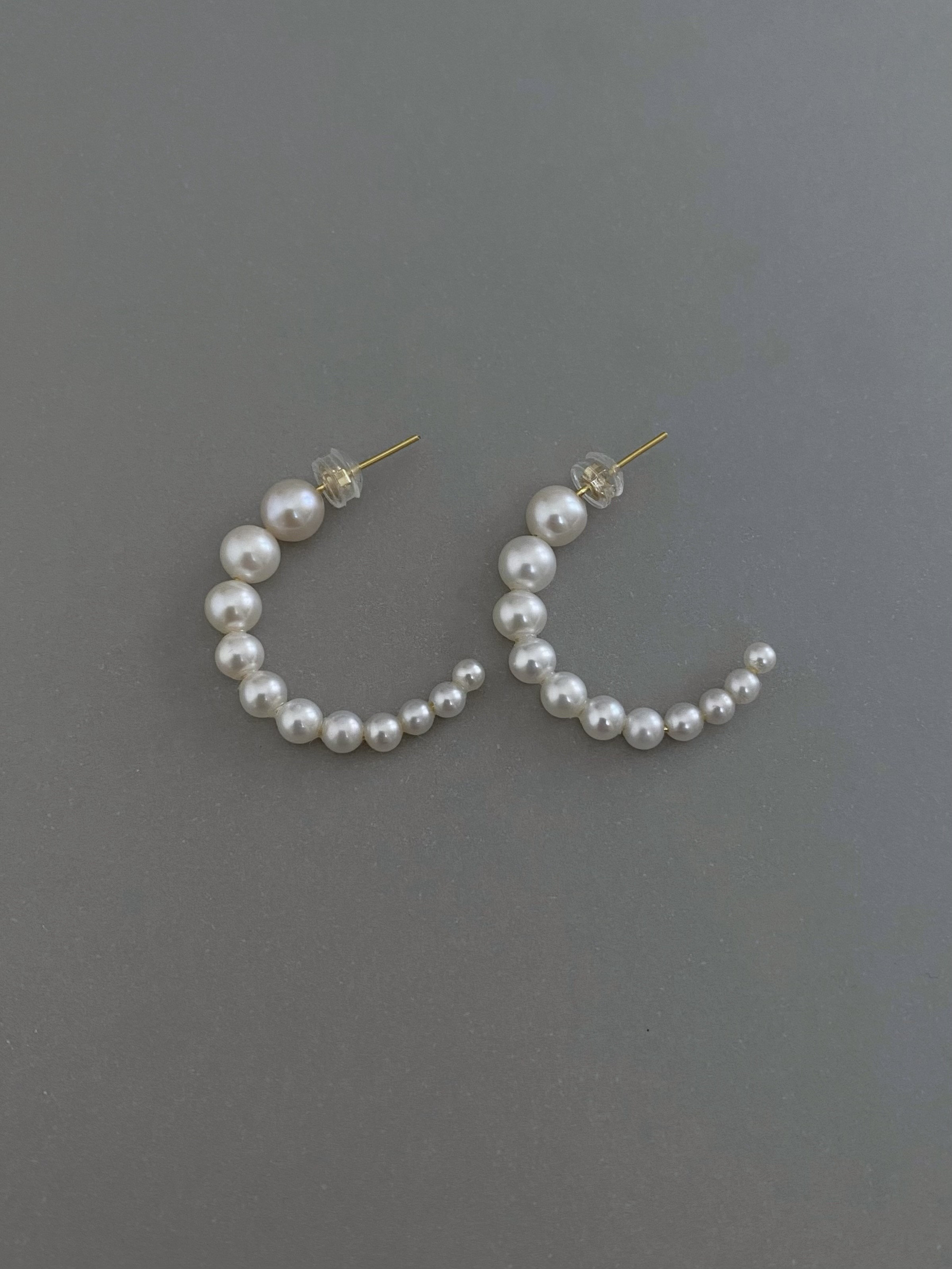 bubble Pearl Earrings 9,750円