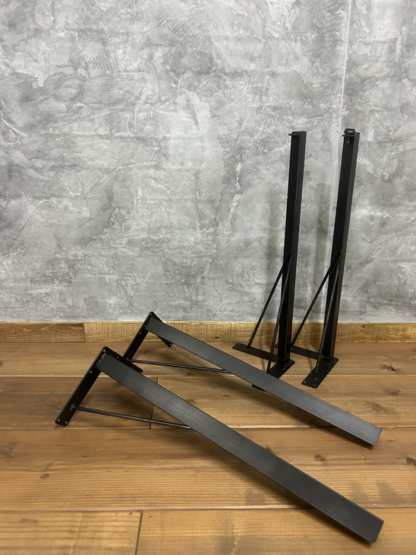 【送料込み】30cm〜70cm長さが選べる❗️L型アイアン脚／テーブル脚 ＊＊＊＊ D1470355994(11375円)