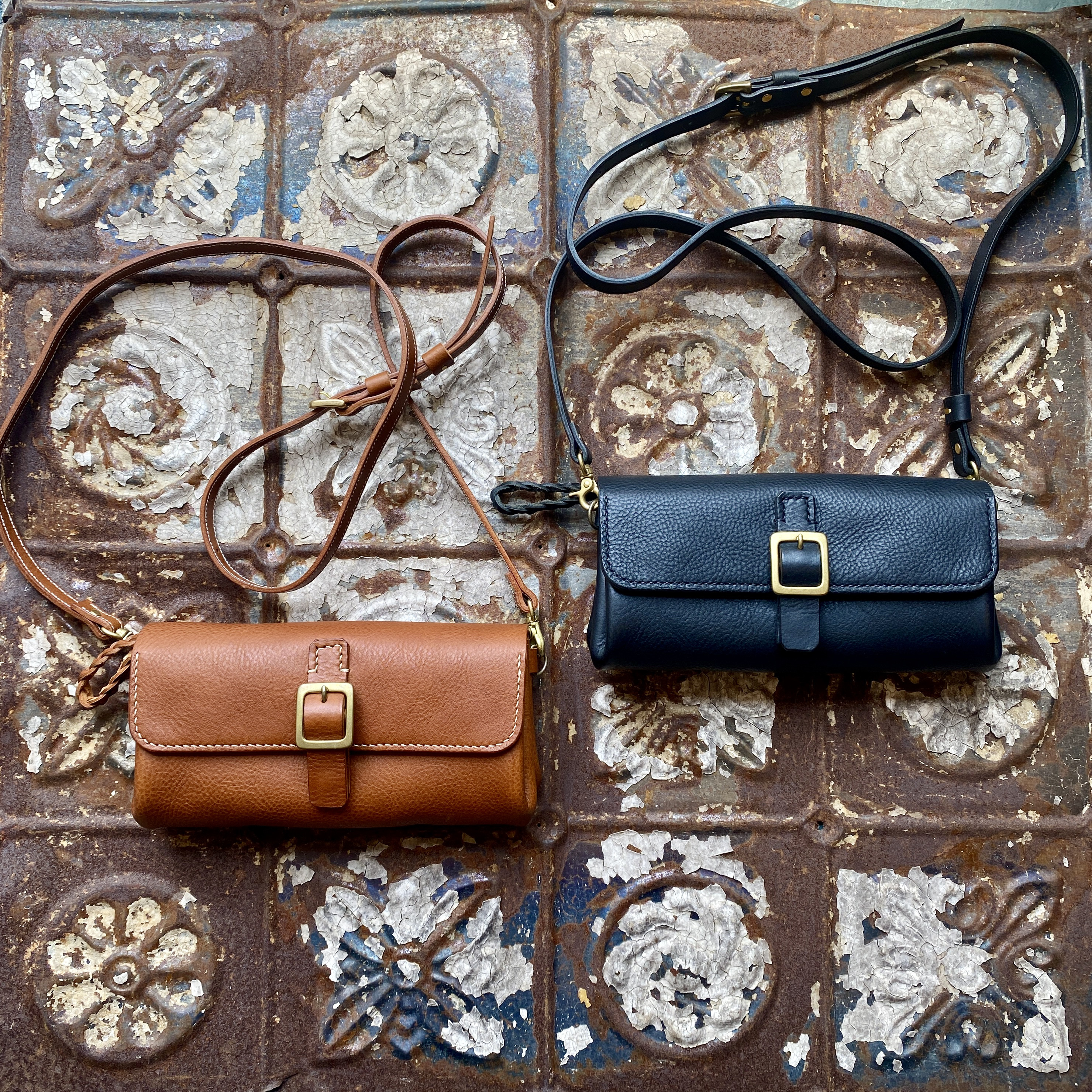 受注製作 walletbag(キャメル)