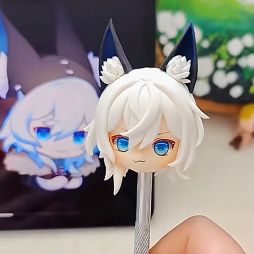 ねんどろいど カスタマイズ 髪パーツ カスタムヘッド 古風服