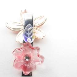 奇跡と絆は、クォーツに勝るかもと思いたいけれど、冷静な対応が必要です♪<創作ヘアクリップ>HC066 1枚目の画像