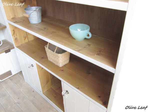 サイズデザインオーダー可！2扉TV台ワイドキャビネットシャビー