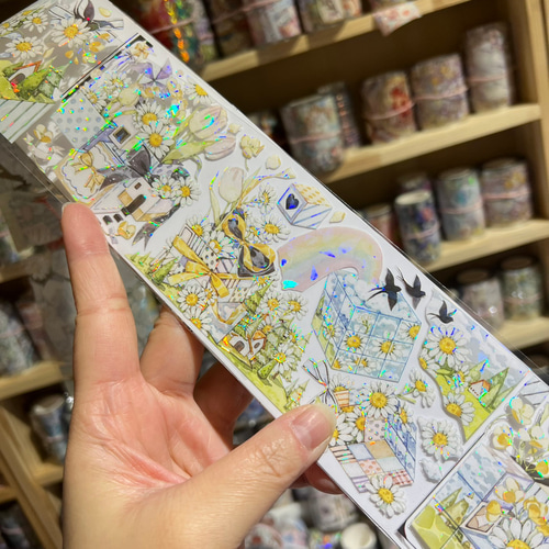 海外PETテープ 切り売り ルービックキューブガーデン 海外マステ