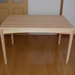 [特大] 栃　一枚板　ダイニングテーブル　新品／未使用　変木　杢あり 特大] 栃 一枚板 ダイニングテーブル 新品/未使用 杢あり 一枚板